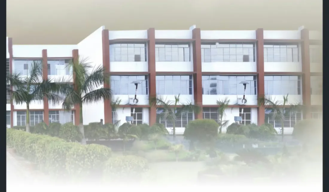 College building and gardens